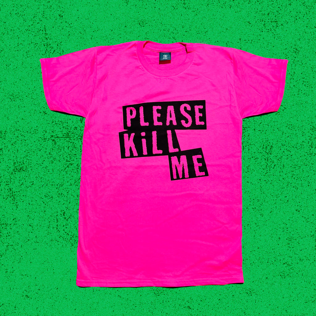 SNAG CAMIS PLEASE  KILL ME FUCSIA