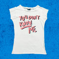 SNAG CAMIS YOU DONT KNOW ME BLANCA